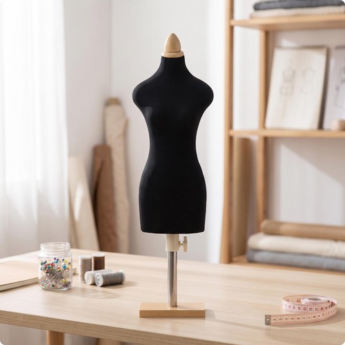 Half scale dress form compact - half-scale,