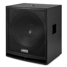 Vonyx SWP18 Pro 18 inch Active Subwoofer 1200W Powerful Bass Speaker