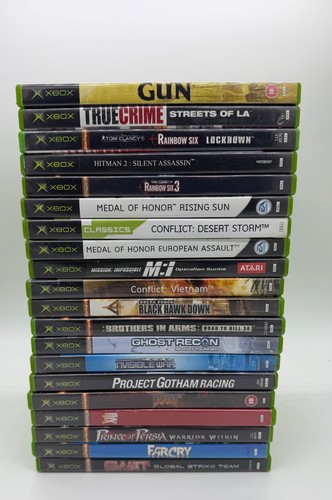 X21 original xbox games - original, bundle