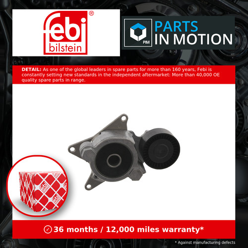 Aux belt tensioner - aux, febi