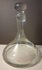 Rayware Glass Ships Decanter