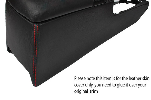 Red stitch under armrest - red,