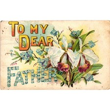 Vintage 1908 Embossed Postcard