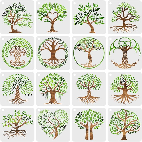 Tree life pattern - life,