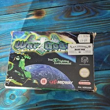 War Gods - Nintendo 64 N64 Retro Game Cartridge PAL - Boxed