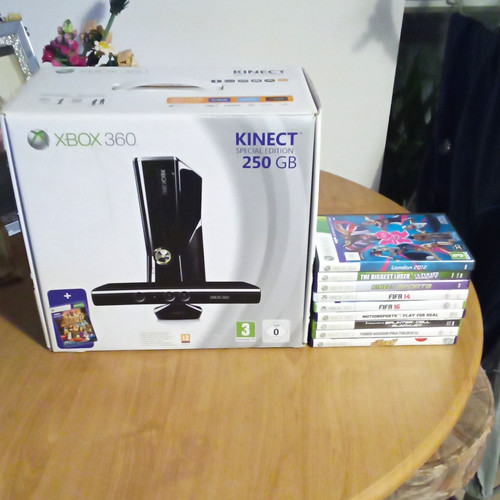 Xbox 360 kinect - 360, console