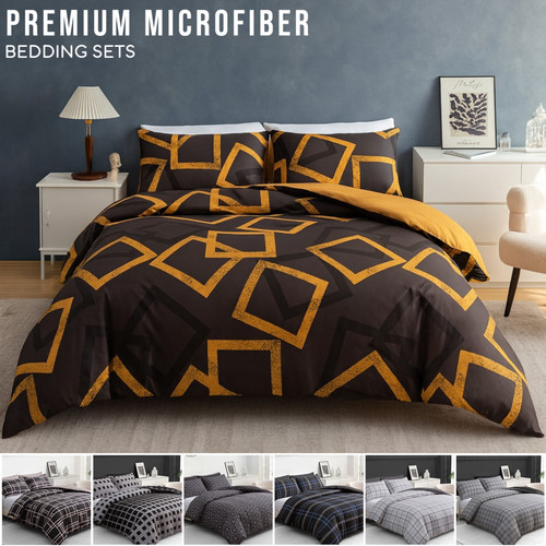 Duvet cover set reversible - duvet,