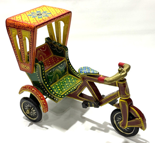 Hand painted indian wooden - painted,