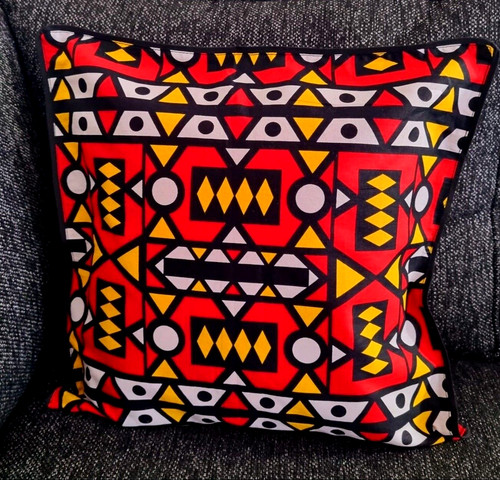 Red samakaka african print - samakaka,