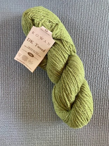 Rowan tweed wool green - yarn, 20
