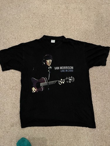 Vtg van morrison shirt - t, live