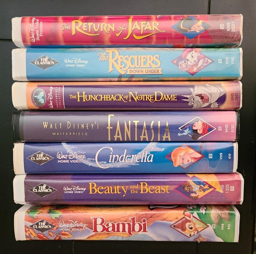 Disney vhs black - 7, diamond