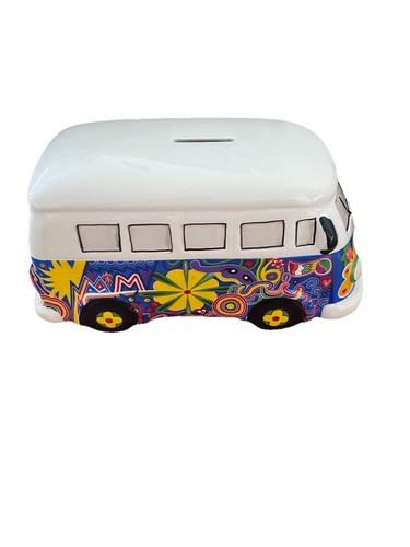 Vintage campervan piggy - vw,