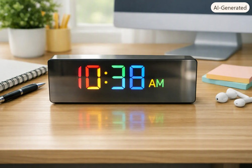 Led digital alarm clock - led, –