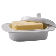 Porcelain Butter Dish White