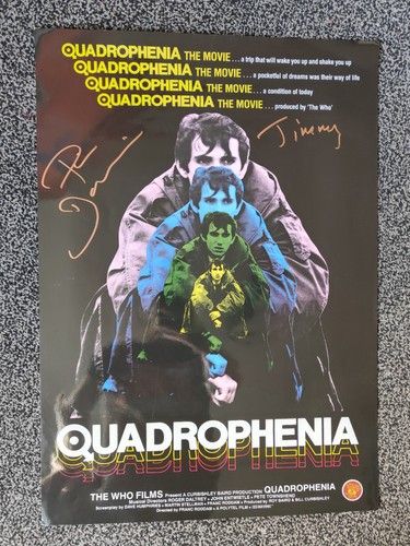 Quadrophenia signed phil - quadrophenia,
