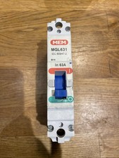 MEM MCCB 63 Amp Single Pole