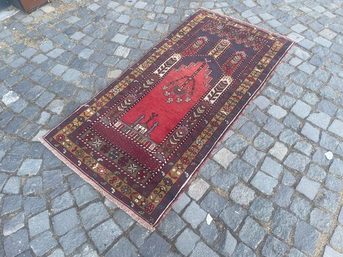 Bohemian area rug handmade - area,