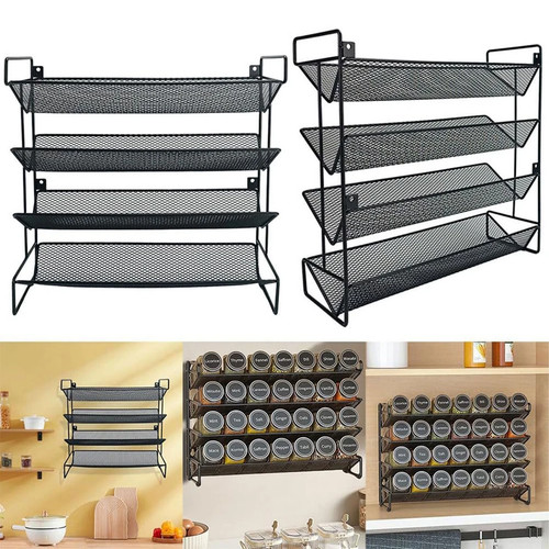 Tiers spice rack shelf - spice,