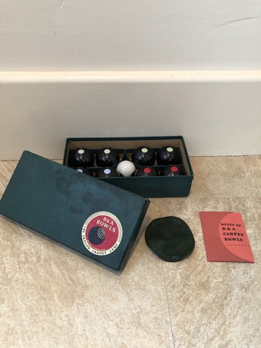 Vintage carpet bowls - vintage, b&a