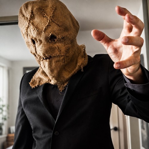 Batman scarecrow mask - scarecrow, mask/