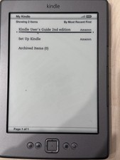 Amazon kindle 4th generation - kindle,