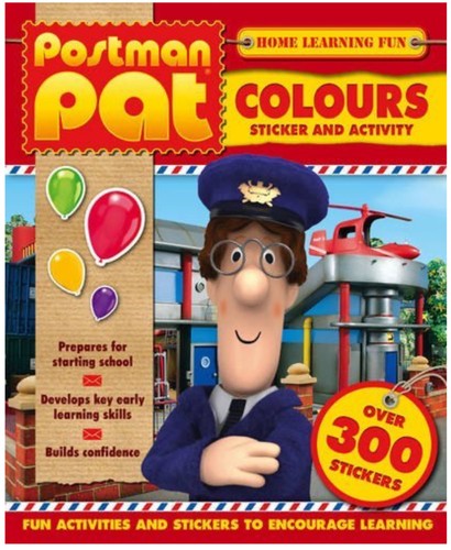 New postman pat sticker book - new,