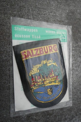 Salzburg woven cloth patch - woven,