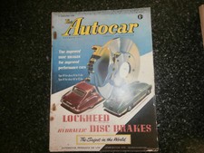 Autocar 1958.Renault Fregate GP. road test.  Rover T3 gas turbine. NEW Daf