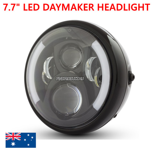 Motorcycle led headlight - 7.7",
