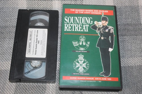 Sounding retreat vhs video - sounding,