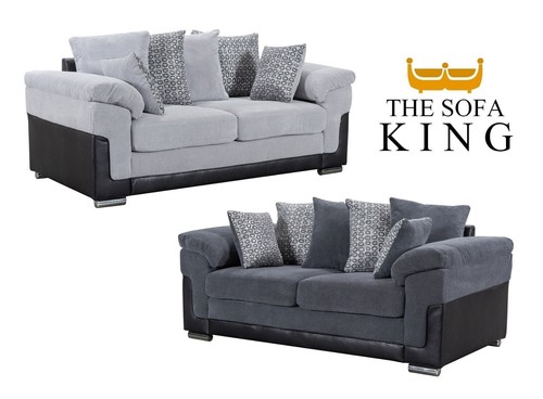 Grey sofa beds fabric - fabric,