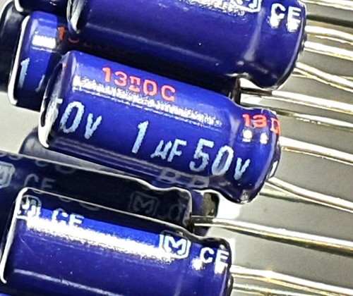 5pcs 1uf 50v panasonic blue - [5pcs],