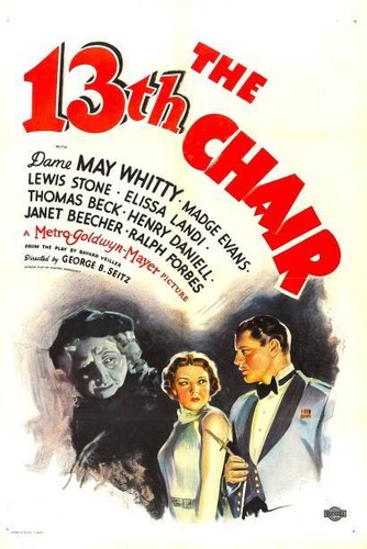 Thirteenth chair poster - chair, dame