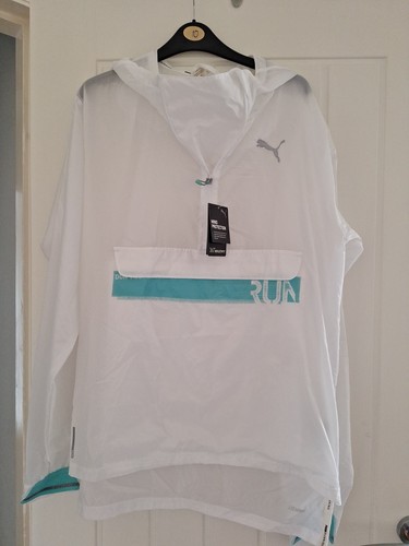 Mens white puma - white, wind