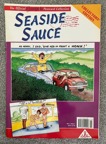 Vintage seaside sauce magazine - sauce,