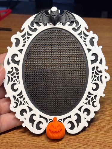 Printed halloween cross - 3d,