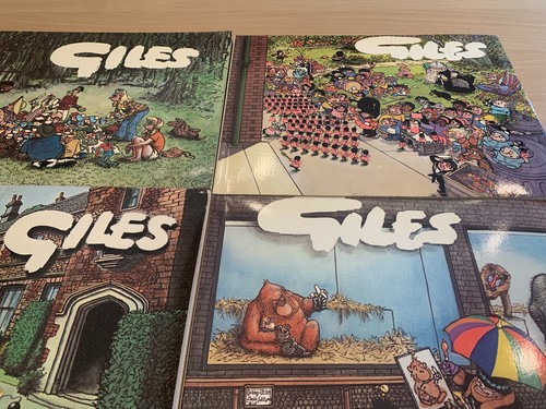Set giles cartoons books - set,
