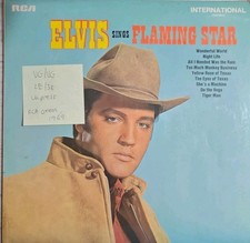 Elvis Presley Sings Flaming