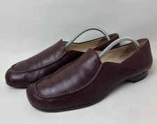 Henry Beguelin Women’s Brown Leather Flat Loafers Shoes EUR 40.5 UK 7