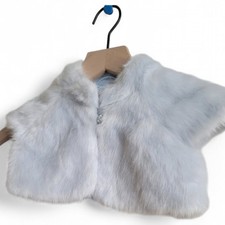 Janie and Jack Faux Fur Shrug