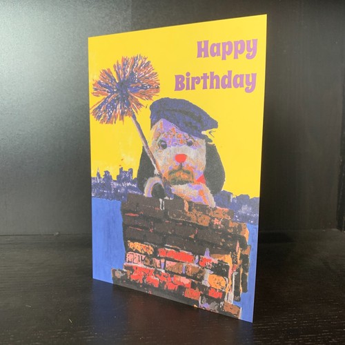 Birthday card sweep sooty - birthday,