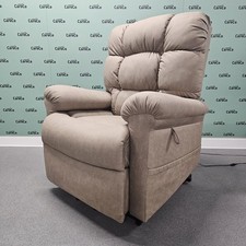 CareCo Mineral Beige MaxiComfort Relaxer Rise Recliner