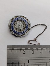 The General Nursing Council Of England & Wales Vintage Enamel Pin 1966