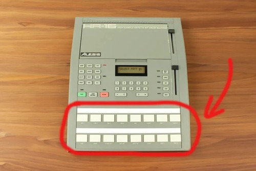 Alesis hr16 bit drum - alesis, 16