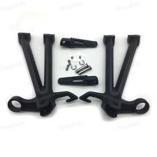 Black Rear Passenger Foot Pegs