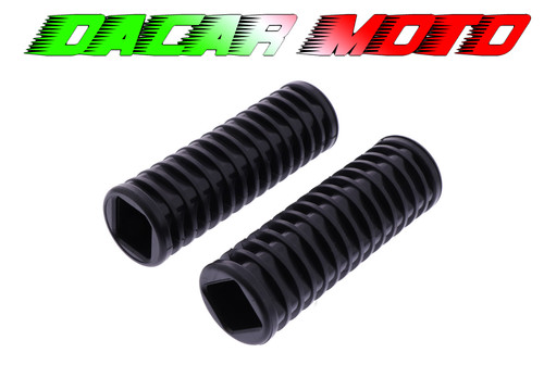 Pair front footrest rubbers - pair,