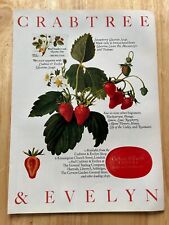 Vintage 1980's Crabtree & Evelyn Strawberry Soap Original Advert Advertising