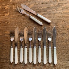 Vintage Set of 12 RYALS Silver