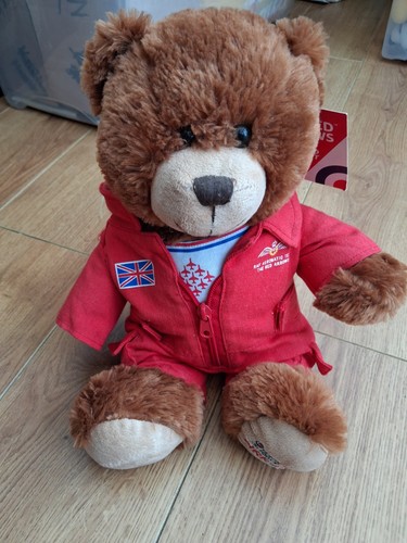 Red arrows teddy bear - red,